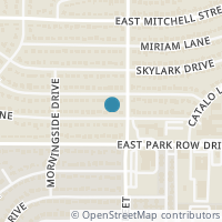 Map location of 2119 Marilyn Lane, Arlington, TX 76010