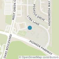 Map location of 1404 St Tropez Ln, Arlington TX 76013