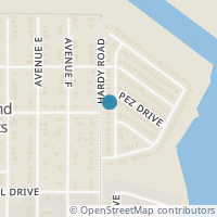 Map location of 1615 Seabreeze Drive, Grand Prairie, TX 75051