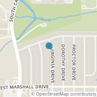 Map location of 1610 Virginia Street, Grand Prairie, TX 75051