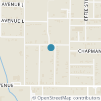 Map location of 2008 Danner St, Fort Worth TX 76105
