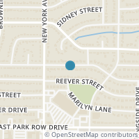 Map location of 1912 Skylark Drive, Arlington, TX 76010
