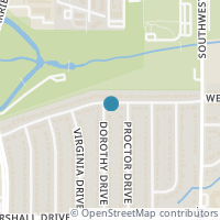 Map location of 429 W Phillips Court, Grand Prairie, TX 75051