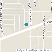 Map location of 3353 Chapel Wood Court, Fort Worth, TX 76116