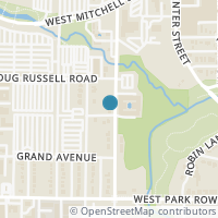 Map location of 1230 S Pecan Street, Arlington, TX 76010