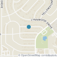 Map location of 3408 Somerset Drive, Arlington, TX 76013