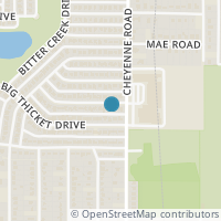Map location of 10818 Eastcrest Ln, Dallas TX 75217