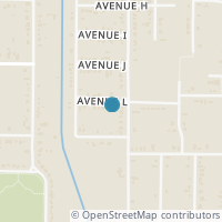 Map location of 4632 Avenue L, Fort Worth TX 76105