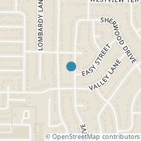 Map location of 916 Ravenwood Drive, Arlington, TX 76013