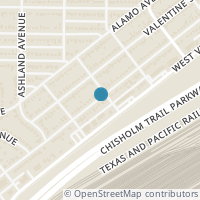 Map location of 4304 Lisbon Street, Fort Worth, TX 76107