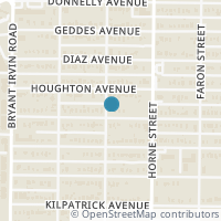 Map location of 5736 Wellesley Ave, Fort Worth TX 76107