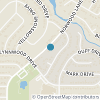 Map location of 3008 Norwood Lane, Arlington, TX 76013