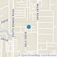Map location of 2326 Garden Park Court, Arlington, TX 76013