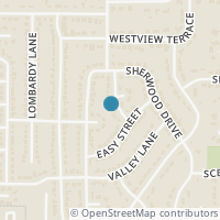Map location of 810 Arthur Dr, Arlington TX 76013