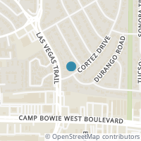 Map location of 3220 Cortez Dr, Fort Worth TX 76116