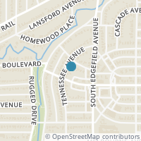 Map location of 1904 Tennessee Ave, Dallas TX 75224