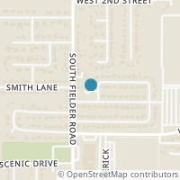 Map location of 1617 Freeman Court, Arlington, TX 76013