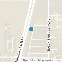 Map location of 3021 Forestdale Lane, Balch Springs, TX 75180