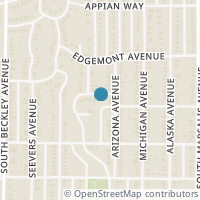 Map location of 330 Vermont Ave, Dallas TX 75216