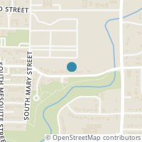 Map location of 705 E Mitchell St #8B, Arlington TX 76010