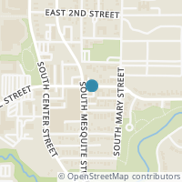 Map location of 901 S Mesquite Street #B, Arlington, TX 76010