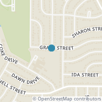 Map location of 1506 Grace Street, Arlington, TX 76010