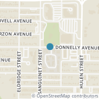 Map location of 3257 Donnelly Cir #601, Fort Worth TX 76107