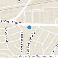 Map location of 5720 E Rosedale Street, Fort Worth, TX 76112