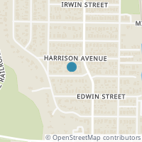 Map location of 2314 Mistletoe Ave, Fort Worth TX 76110