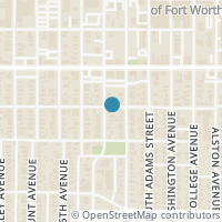 Map location of 1401 5Th Ave, Fort Worth TX 76104