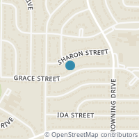 Map location of 1701 Grace St, Arlington TX 76010
