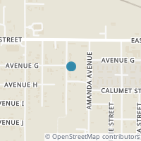 Map location of 1405 Langston St, Fort Worth TX 76105