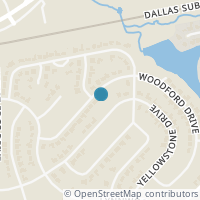 Map location of 3310 Woodford Drive, Arlington, TX 76013