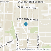 Map location of 207 E 3Rd St, Arlington TX 76010