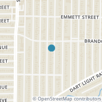 Map location of 1318 S Montreal Ave, Dallas TX 75208