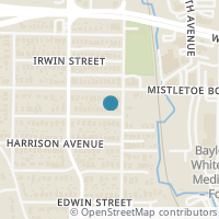 Map location of 2208 W Magnolia Ave, Fort Worth TX 76110