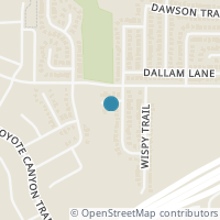 Map location of 10409 Wagon Rut Court, Fort Worth, TX 76108