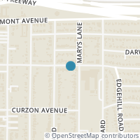 Map location of 6559 Locke Ave, Fort Worth TX 76116