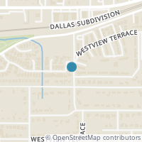 Map location of 1910 Channing Park Drive, Arlington, TX 76013