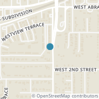 Map location of 412 S Fielder Road, Arlington, TX 76013