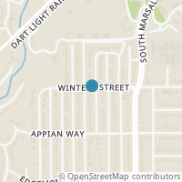 Map location of 1302 Michigan Avenue, Dallas, TX 75216
