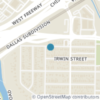 Map location of 2337 W Rosedale Street S, Fort Worth, TX 76110