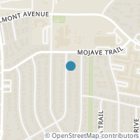 Map location of 2913 Choctaw Trail, Fort Worth, TX 76116