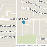 Map location of 1226 Hawley Lane, Dallas, TX 75217