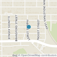 Map location of 1200 E Pulaski Street, Fort Worth, TX 76104