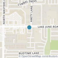 Map location of 10500 Lake June Road #I05, Dallas, TX 75217
