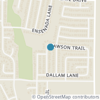Map location of 2705 Briscoe Dr, Fort Worth TX 76108