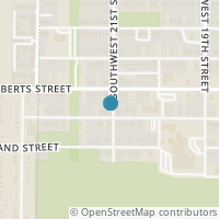 Map location of 2102 Spikes Street, Grand Prairie, TX 75051