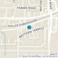 Map location of 1719 Westview Terrace #L, Arlington, TX 76013