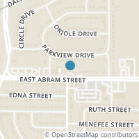 Map location of 1913 E Abram Street, Arlington, TX 76010